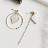 Long Statement Geometric Triangle Tassel