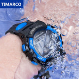 Waterproof LED Digital Watch For  Children