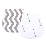 2Pcs/Lot Burp Cloth Organic Cotton Absorbent Towel