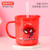 Disney Princess Sippy Cup Kids Milk Bottle Mermaid Sofia Mickey Cup Baby Sippy Cups Cute Straw Cup Adult Sippy Cup Gift