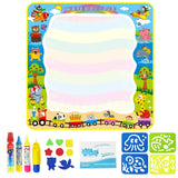 Big Magic Baby Play Mat Doodle Mat Water Drawing Painting Board Educational Montessori Toys for Kids Fashion gifts