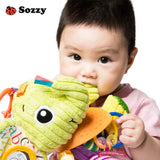 Sozzy Lovely Plush Stuffed Animals Textured Soft Bed Crib Stroller Hanging Decor Activity Game Fun Baby Toys for Children Mobile