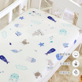 100% Cotton Crib Fitted Sheets. Soft Baby Bed Mattress Covers Sheet