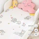 100% Cotton Crib Fitted Sheets. Soft Baby Bed Mattress Covers Sheet