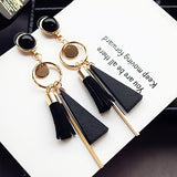 Long Statement Geometric Triangle Tassel