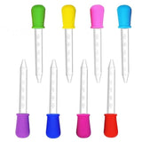 10 Pcs Pipettes Liquid Droppers for Candy Sweet Kids Kitchen Gummy Mold Crafts K1MA