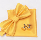 Tie Set:  Bowtie Cravat Cufflinks