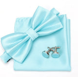 Tie Set:  Bowtie Cravat Cufflinks