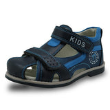 toddler boys sandals orthopedic sport pu leather