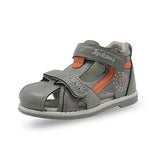 toddler boys sandals orthopedic sport pu leather