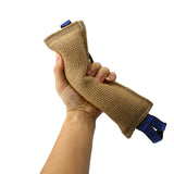 Durable Dog Training Bite Tug Pillow Sleeve with 2 Rope Handles for Training Malinois German Shepherd Rottweiler Pet Chewing Toy