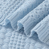 Baby Blankets. Newborn Boys and Girls. 100*80cm Solid Color Knitted