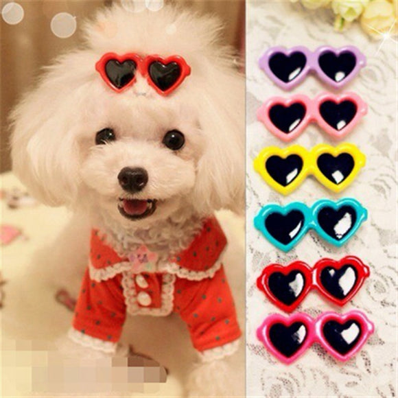 Heart Sunglasses Hairpins