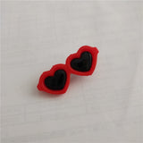 Heart Sunglasses Hairpins