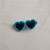 Heart Sunglasses Hairpins