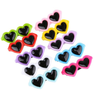 Heart Sunglasses Hairpins