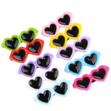 Heart Sunglasses Hairpins