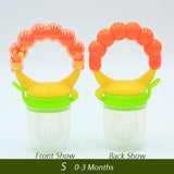 1Pcs Fresh Food Nibbler Baby Pacifiers Feeder Kids Fruit Feeder