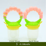 1Pcs Fresh Food Nibbler Baby Pacifiers Feeder Kids Fruit Feeder