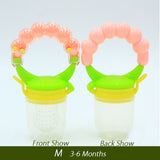 1Pcs Fresh Food Nibbler Baby Pacifiers Feeder Kids Fruit Feeder