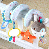 Baby Toys Crib Bumper Newbron Cloth Book Infant Rattles Knowledge Around Multi-Touch Colorful Bed Bumper Baby Toys 0-12 Months