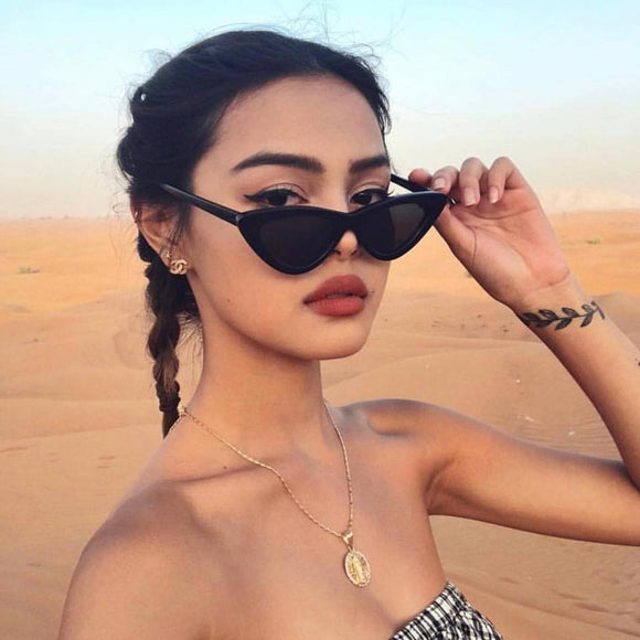 Women Small Cat Eye SunGlasses