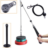 Fitness Pulley Cable System.  Adjustable Length Home Gym Sport Accessories