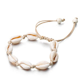 Bohemia Vintage Shell Rope Chain Bracelet Women Beach Sea Shell Bracelet Anklet