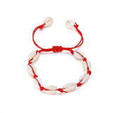 Bohemia Vintage Shell Rope Chain Bracelet Women Beach Sea Shell Bracelet Anklet