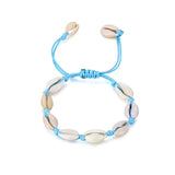 Bohemia Vintage Shell Rope Chain Bracelet Women Beach Sea Shell Bracelet Anklet