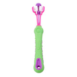 Three Sided Pet Toothbrush for Dog cat