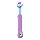 Three Sided Pet Toothbrush for Dog cat