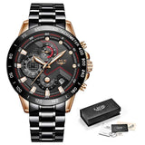 Mens Watches with Stainless Steel Top Brand