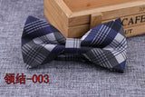 Microfiber Bowtie Woven Dot  Bow Tie