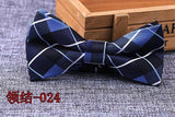 Microfiber Bowtie Woven Dot  Bow Tie