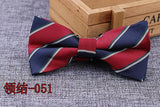 Microfiber Bowtie Woven Dot  Bow Tie