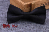 Microfiber Bowtie Woven Dot  Bow Tie