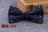 Microfiber Bowtie Woven Dot  Bow Tie