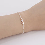 Infinity Number 8 Chain Bracelet CZ Infinity Bracelets for Women  Friendship Bracelets Bohemian Charm Jewelry