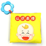 8/10pages Baby Rattles Mobiles Toy Soft Animal Cloth Book Newborn Stroller Hanging Toy Bebe Early Learning Educate Baby Toys