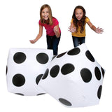 30*30cm Funny Outdoor Inflatable Dice Blow-Up Cube Big Dice Toy Group Game Tool Casino Poker Party Decorations Pool Beach Toy