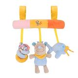 Baby Toys Crib Bumper Newbron Cloth Book Infant Rattles Knowledge Around Multi-Touch Colorful Bed Bumper Baby Toys 0-12 Months