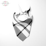 Dog Bandanas Large Pet Scarf Pet Bandana For Dog Cotton Plaid WashableBow ties Collar Cat Dog Scarf Large Dog Accessories