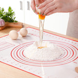 4 Size Silicone Baking Mat Pizza Dough