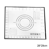 4 Size Silicone Baking Mat Pizza Dough