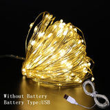 1M 2M 3M 5M 10M Copper Wire LED String Lights