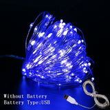 1M 2M 3M 5M 10M Copper Wire LED String Lights