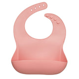 Silicon Breastplate Baby Bib Waterproof Solid Infant Bandana Bibs Newborn Feeding Burp Cloth Drooling Scarf Dropship