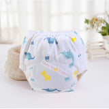 Washable Baby Diapers Reusable Cloth Nappies Waterproof Newborn Cotton Diaper Cover For Children Training Pants Potty Underwear