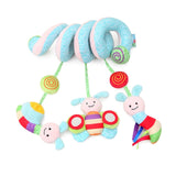 Toy Baby Stroller Comfort Stuffed Animal Rattle Mobile Infant Stroller Toys For Baby Hanging Bed Bell Crib Rattles Toys Gifts